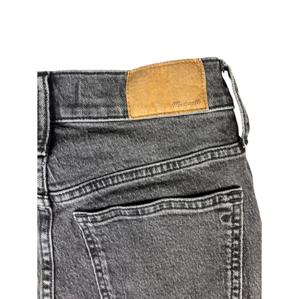 Madewell‎ The Perfect Vintage Jean High Rise Tapered Leg Washed Black Size 25 - Picture 7 of 7